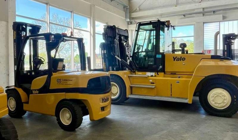 Cablesteel: carrelli elevatori Yale sempre disponibili a Brescia e provincia